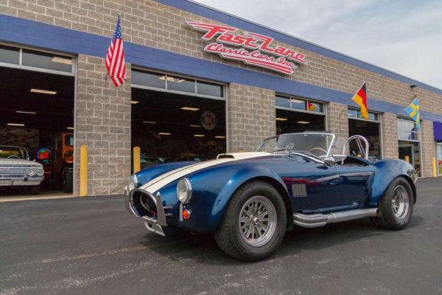 1965 Superformance Cobra Replica 351 Windsor 5 Speed Soft Top 1965 Shelby Cobra Replica
