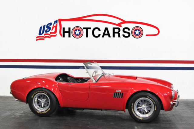 1965 Superformance Cobra Replica- Very Sporty in Bright Red with Black Interior. 1965 Shelby undefined