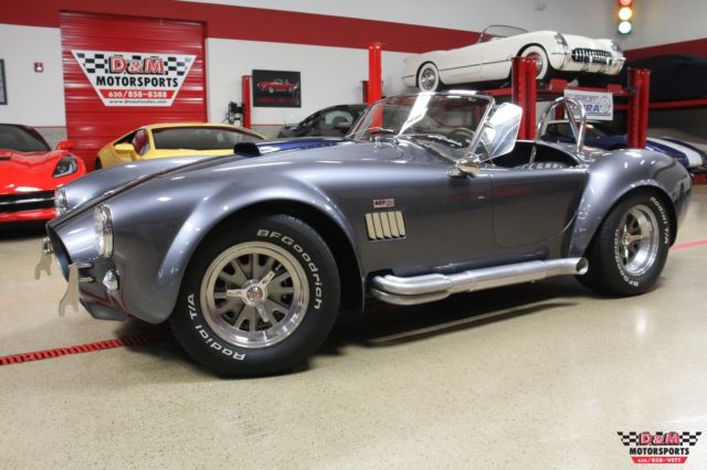 1965 Superformance MKIII S/C 9814 Miles Steel Gray/Indigo Blue Stripes 1965 Other Makes MKIII S/C