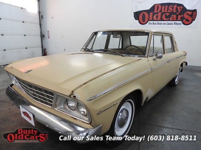 1965 Tan Runs Drives Body Interior VGood! 1965 Studebaker Commander 6 Runs Drives Body Interior VGood