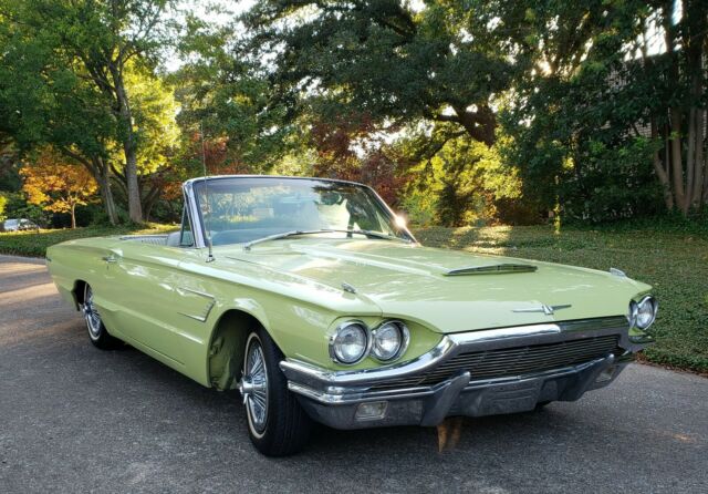 1965 THUNDERBIRD CONVERTIBLE ~ ONE FAMILY OWNED ~ ONE OF A KIND FACTORY COLOR 1965 Ford Thunderbird