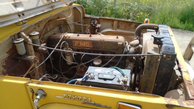 1965 Toyota Land Cruiser FJ45 Ute Pickup Truck RHD HJ45 HJ47 FJ40 - photo 11