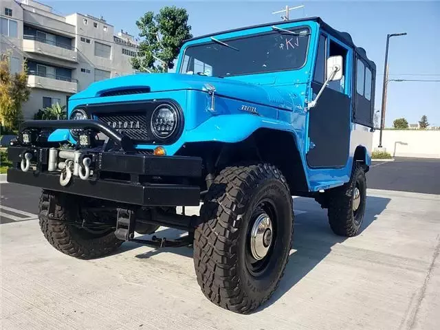 1965 Toyota Land Cruiser, blue with 5,000 Miles available now! 1965 Toyota Land Cruiser suv