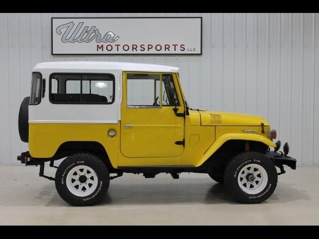 1965 Toyota Land Cruiser FJ40 0 Yellow 4 Speed Manual 1965 Toyota Land Cruiser FJ40