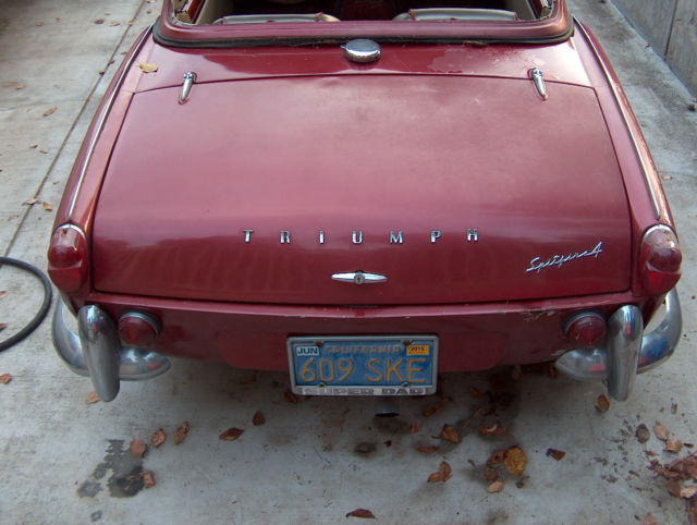 1965 Triumph Spitfire Spitfire 4 - photo 3