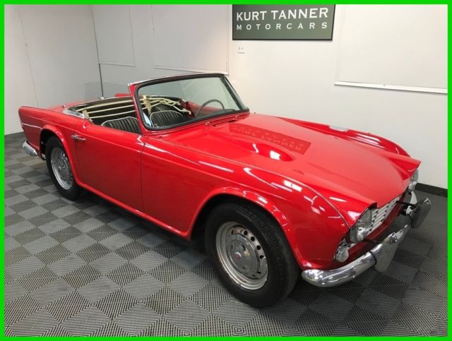 1965 TRIUMPH TR-4. 4-SPEED. 2 OWNER CAR. SHOWING 99,070 MILES. STORED SINCE 1969 1965 Triumph TR4 Roadster