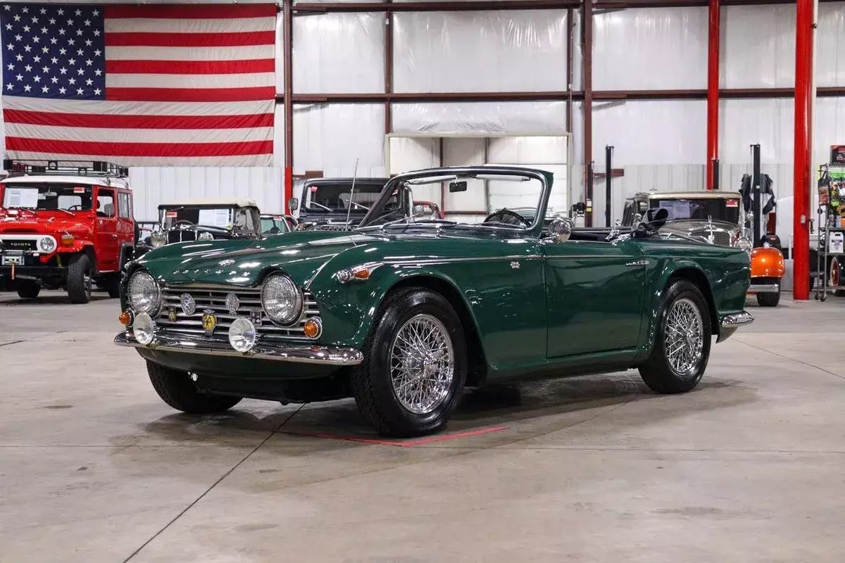 1965 Triumph TR4A Convertible 52834 Miles British Racing Green Convertible 2.1L 1965 Triumph TR4A Convertible