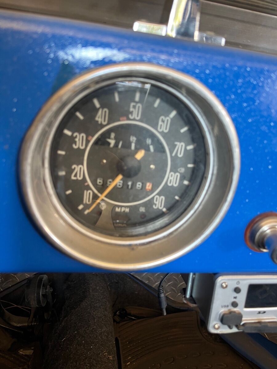 1965 Volkswagen 1600 blue leather - photo 11