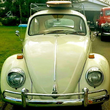 1965 Volkswagen Beetle with Surfboard and Luggage Rack 30k Miles New Interior 1965 Volkswagen Beetle - Classic
