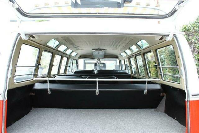 1965 Volkswagen Bus/Vanagon Deluxe 21 Window REAL GERMAN BUS - photo 10