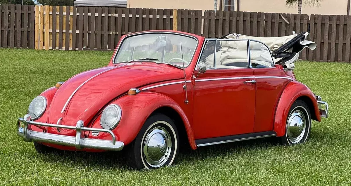 1965 Volkswagen Cabrio Beetle - Classic bug, German car restored in 2023 1965 Volkswagen Beetle - Classic