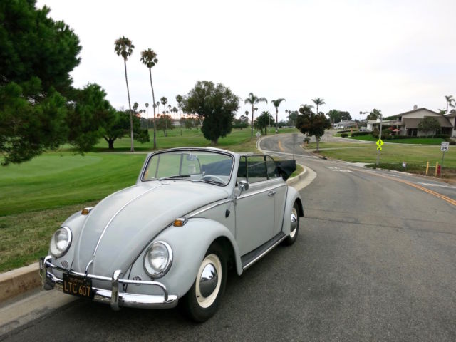 1965 Volkswagen Convertible Rust-Free Rare Survivor Mechanically Restored & Int. 1965 Volkswagen Beetle - Classic Convertible