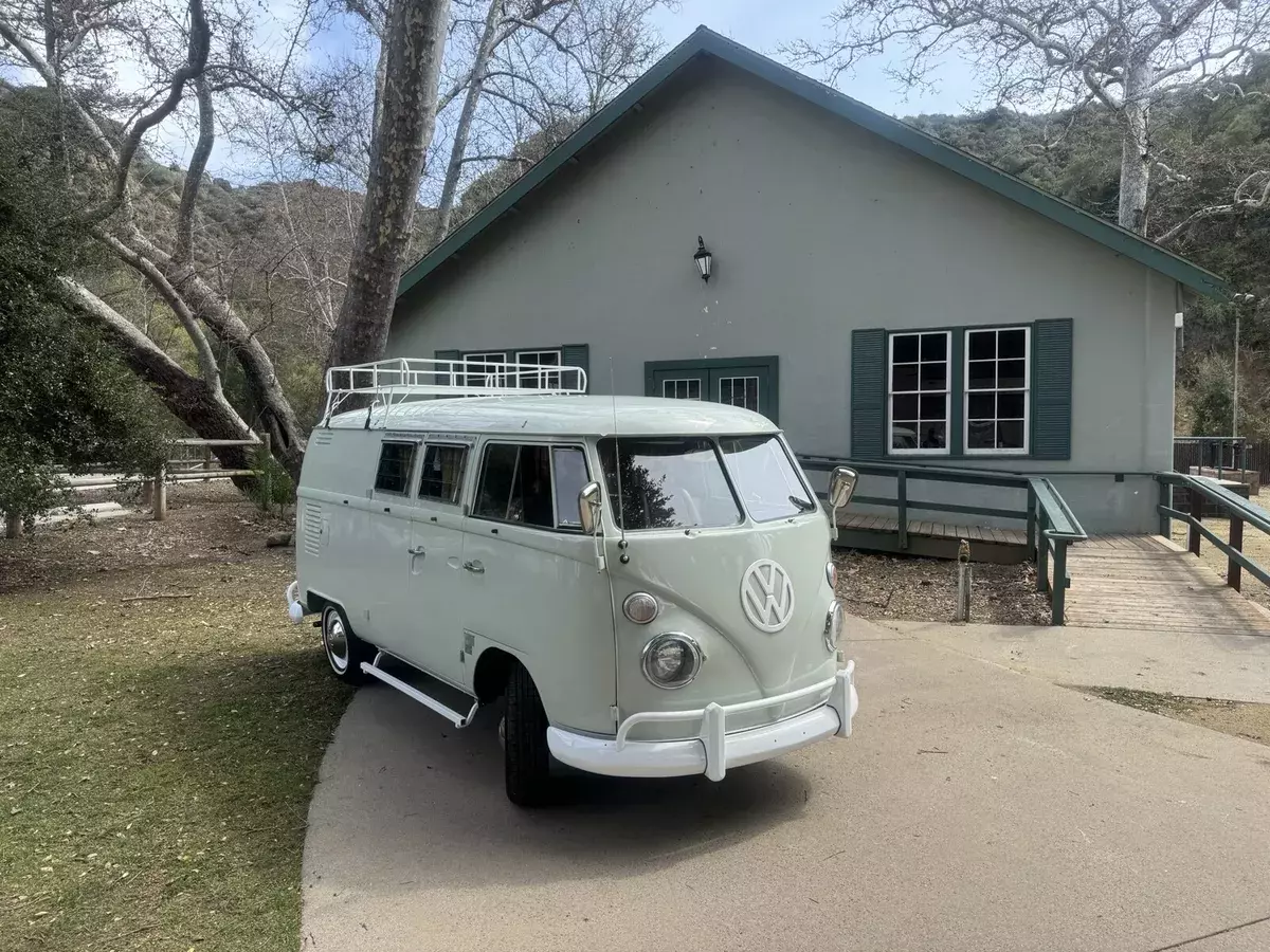 1965 Volkswagen Type 1 Van Brown sundial camper 1965 Volkswagen Van sundial camper