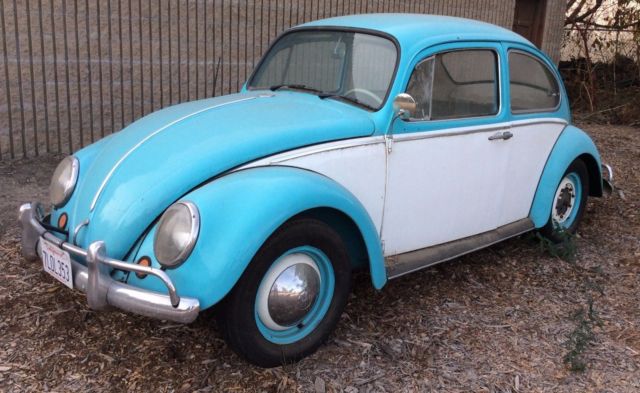 1965 Volkswagen VW Beetle Classic, Runs Great, Powder Blue/White 2-Tone, L@@K!! 1965 Volkswagen Beetle - Classic