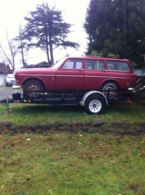 1965 Volvo 122s Wagon Project Amazon 4 door B18 1965 Volvo Wagon 122s