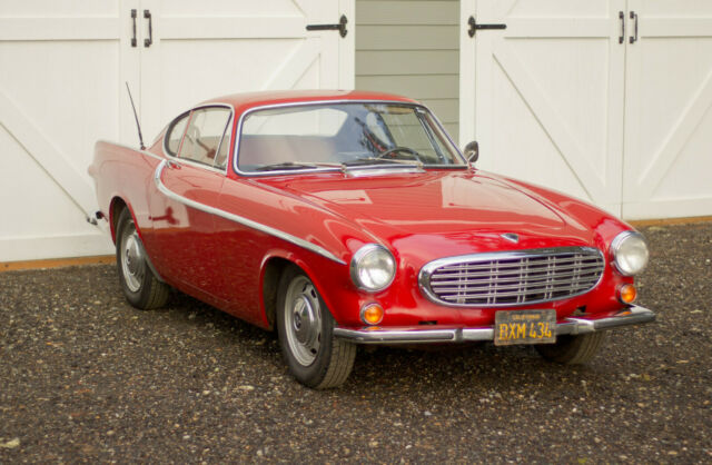 1965 Volvo 1800s California Car - Stock Red - B18 with 4 Speed + OD 1965 Volvo 1800s 1965 California Car + Stock Color - Nice Survivor