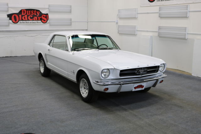 1965 White Runs Drive Body Int VGood 200 CI I6 3 spd auto! 1965 Ford Mustang Runs Drive Body Int VGood 200 CI I6 3 spd auto