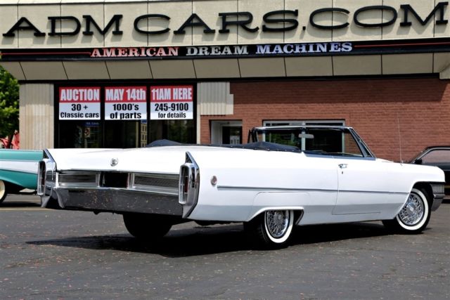 1965 Cadillac DeVille White/Black Int,429ci PS, PB - photo 2