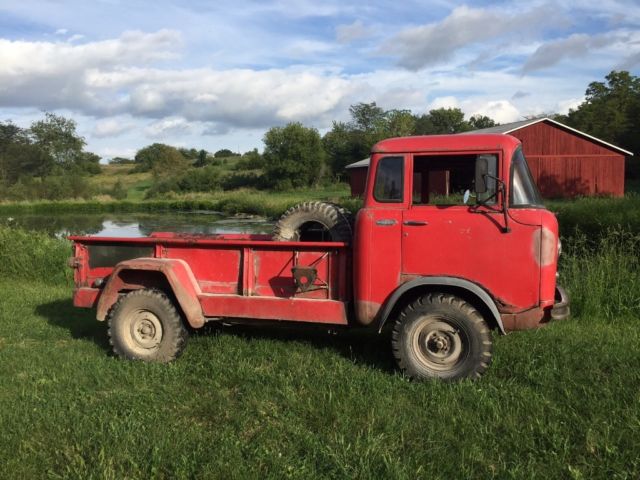 1965 Willys FC-170 4x4 FC170 Hurricane 6 cyl cab over barn fresh runs no reserve 1965 Willys FC170