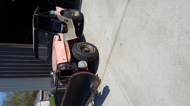 1965 Willys Jeep CJ3B plow package 1965 Willys