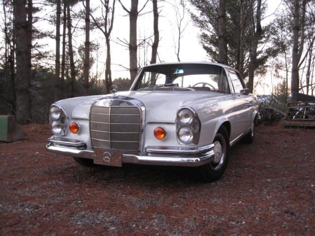 1966 220se 2.8 Coupe W111, new 12 piece wood, restored, 1966 Mercedes-Benz 200-Series Leather