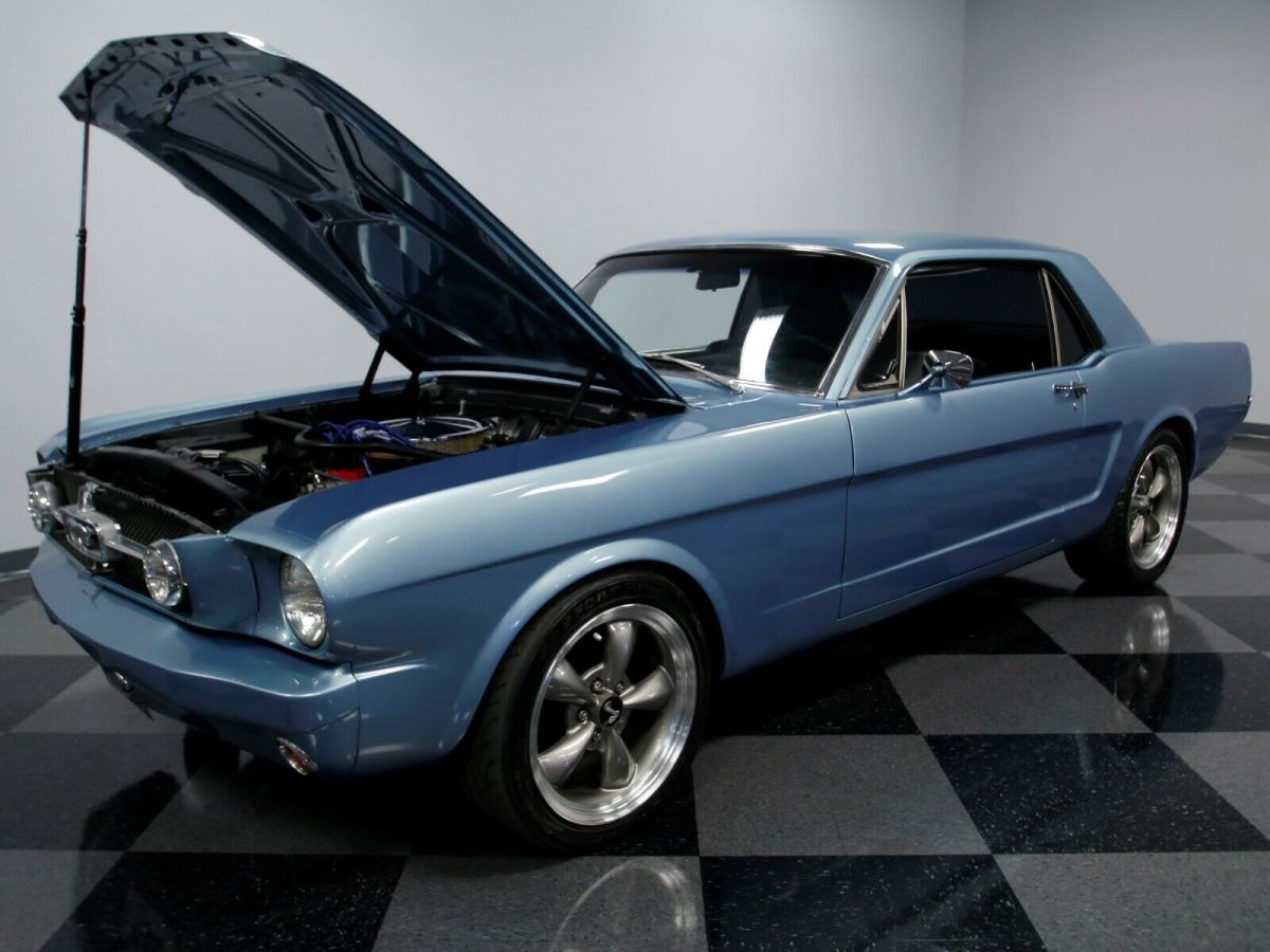 1966 302V8 Mustang Coupe, 4SPD Auto, Keyless Entry, LCD, Bluetooth, Reverse Cam 1966 Ford Mustang