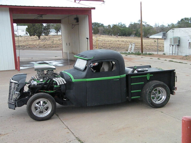 1966 327 Chevy Engine 1946 International KB1 Rat Rod 1946 International Harvester Other