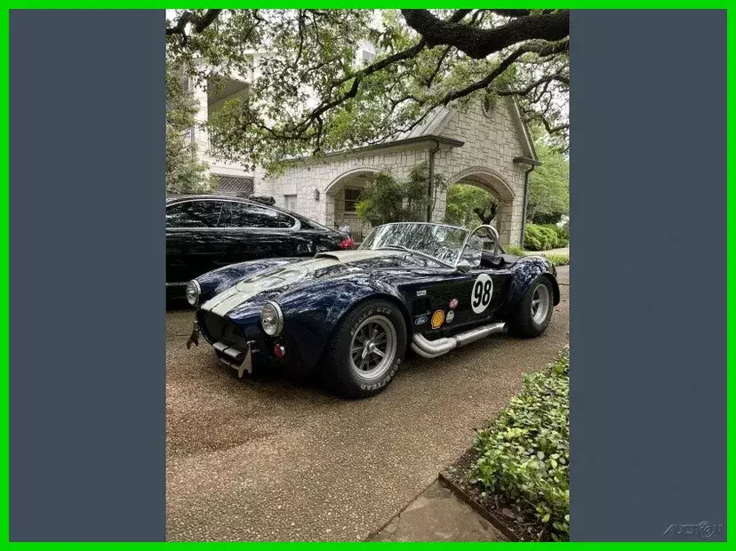1966 4 BL Holley DP Garage-Kept Power Disc Brakes Never Raced 1966 Shelby Cobra Replica Convertible W/ 17.2K Miles 427 CI 450 HP Engine Manual