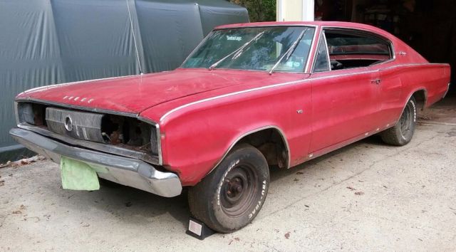 1966 66 Dodge Charger Rare 3 Speed Manual 1966 Dodge Charger