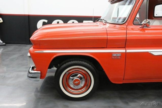 1966 Chevrolet C-10 66 SWB 327 700-R OD Leahter rack Hickory bed - photo 5