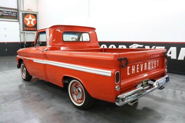 1966 Chevrolet C-10 66 SWB 327 700-R OD Leahter rack Hickory bed - photo 8
