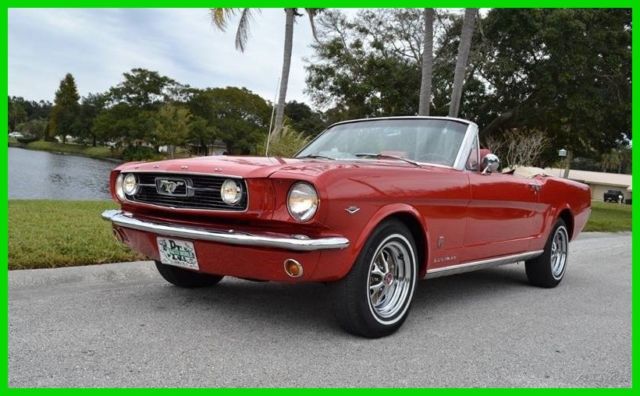 1966 Ford Mustang A Code 289 V8 Upgraded 5-Speed Manual Power Top - photo 2