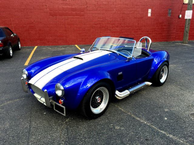 1966 AC COBRA TRIBUTE - 3,800 MILES ON THE BUILD - 5 SPEED TREMIC MANUAL-WOW 1966 Shelby A/C COBRA TRIBUTE SHELBY AMERICA