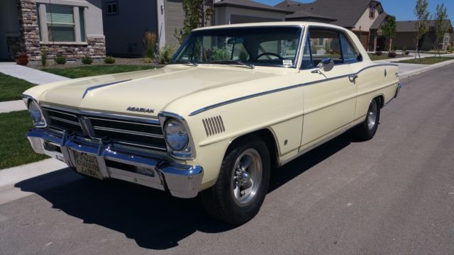 1966 Acadian Canso Sport Coupe, Numbers Matching, 283 V8, Excellent Condition!!! 1966 Chevrolet Nova Sport Coupe