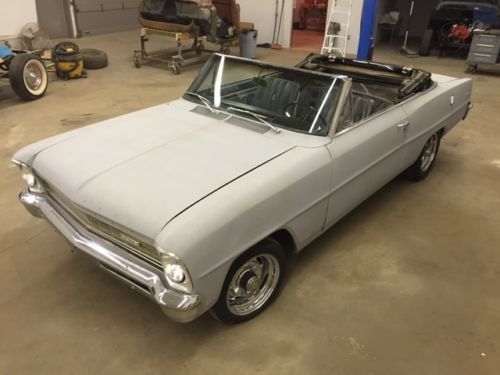 1966 Acadian, Nova, project Convertible 1966 Chevrolet Nova