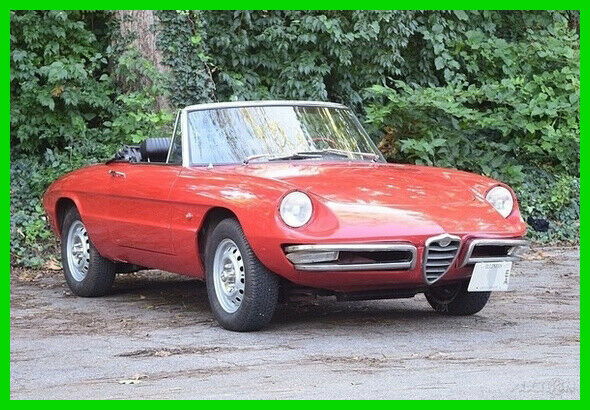 1966 Alfa Romeo Duetto Convertible,Limited Production, Rar, 6700 Miles on Engine 1966 Alfa Romeo Duetto Duetto Convertible