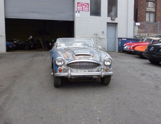 1966 Austin Healey 3000 MKIII BJ8 Complete Car for Restoration 1966 Austin Healey 3000 MKIII BJ8