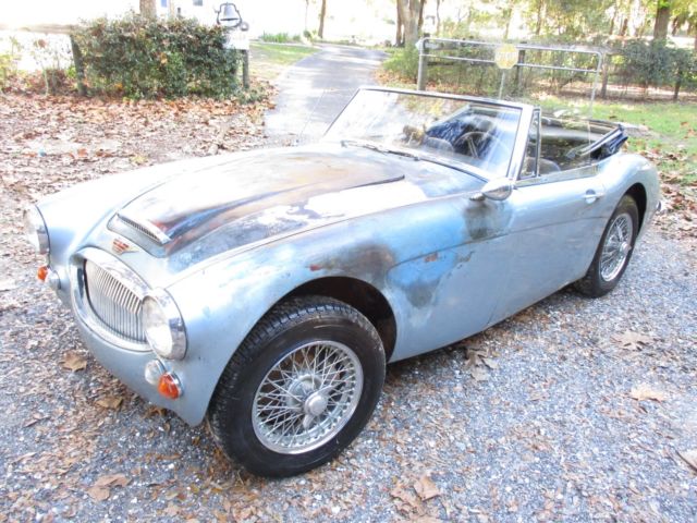 1966 Austin Healey 3000 MKlll 3 Two Tops Barn Garage Find NO RESERVE 1966 Austin Healey 3000