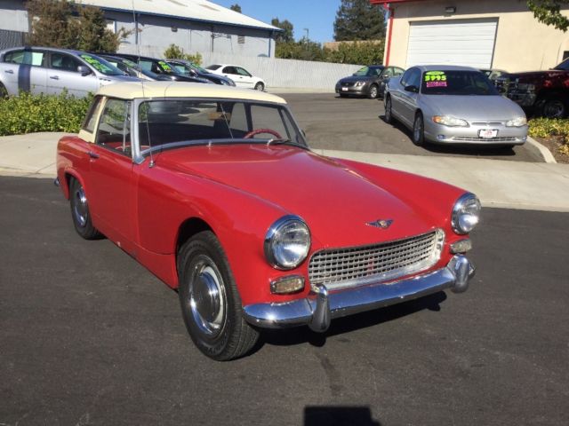 1966 Austin Healey Sprite - California Car - Removable Hard Top - NO RESERVE 1966 Austin Healey Sprite
