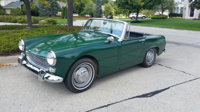 1966 AUSTIN HEALEY SPRITE NO RUST RESTORED **NO RESERVE AUCTION** MG TRIUMPH 1966 Austin Healey Sprite CONVERTIBLE