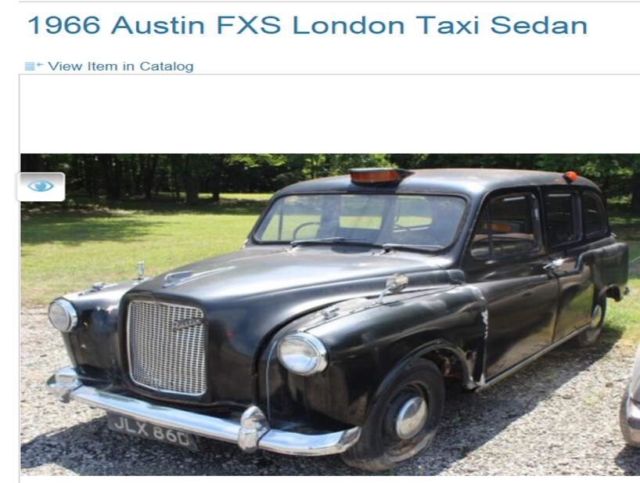 1966 Austin FXS TAXI - photo 4