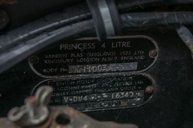 1966 Austin Austin Vanden Plas Limousine Austin Vanden Plas Limousine - photo 11