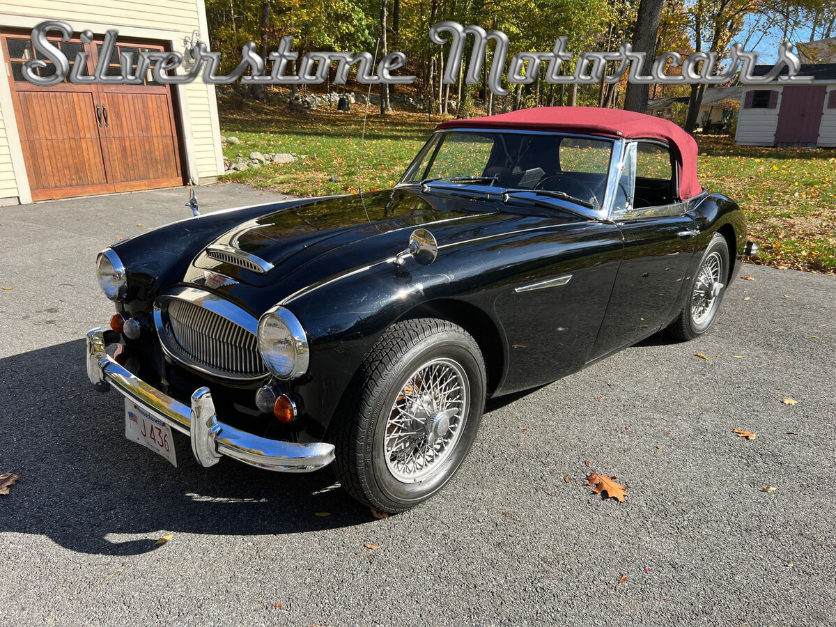 1966 Black Coral Convertible Restored Roadster 1966 Austin Healey BJ8 BJ8