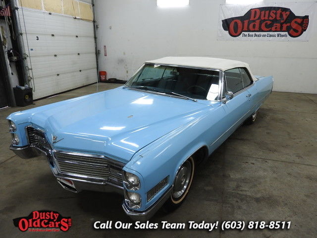 1966 Blue Inter Good Body Fair 429V8 3spd Auto! 1966 Cadillac DeVille Inter Good Body Fair 429V8 3spd Auto