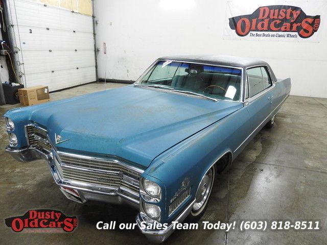 1966 Blue Runs Drives Body Int Good 429V8 Auto! 1966 Cadillac DeVille Runs Drives Body Int Good 429V8 Auto