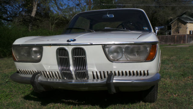 1966 BMW 2000 C EURO CAR, EXTREMELY RARE TWO DOOR COUPE. DESIGNED BY KARMANN 1966 BMW 2000 C C