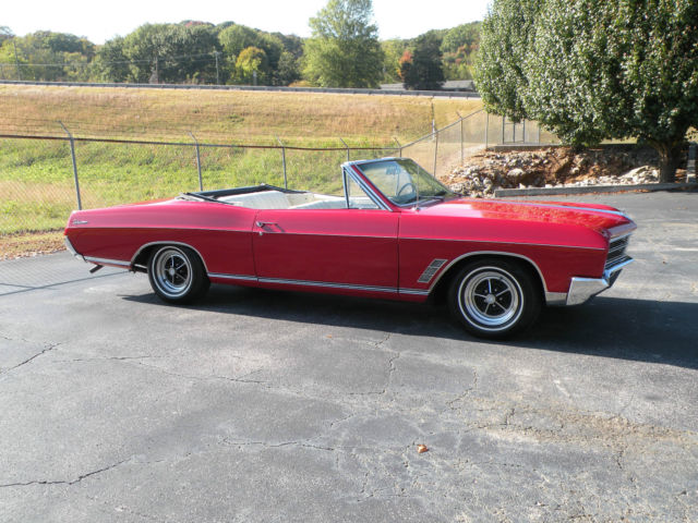 1966 Buick Skylark Convertible, Factory V8, Auto Super Nice, Body Up Restoration 1966 Buick Skylark Base Convertible 2-Door