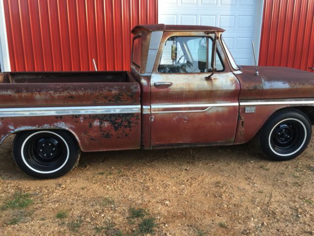 1966 c10 short bed fleetside big back window 1966 Chevrolet C-10