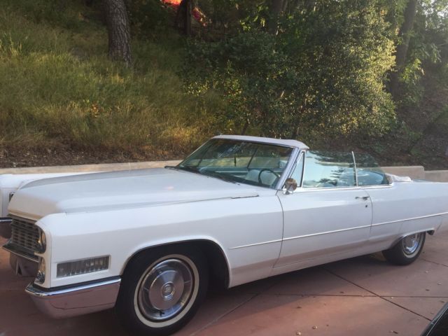 1966 Cadillac Coupe De Ville - Convertible, White - REDUCED - MOVING - MUST SELL 1966 Cadillac DeVille