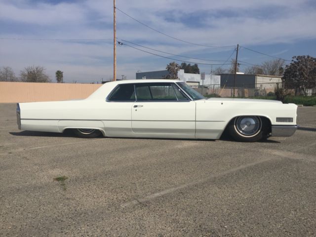 1966 CADILLAC COUPE DEVILLE BAGGED CUSTOM SLED 1966 Cadillac DeVille